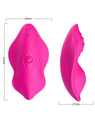 ARMONY - WHISPER WEARABLE PANTIES VIBRATEUR TÉLÉCOMMANDE FUCHSIA