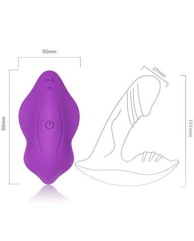 ARMONY - SIFFLET VIBRATEUR INTRODUCTION TÉLÉCOMMANDE VIOLET