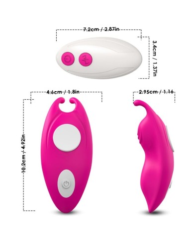 ARMONY - HONEYBEE WEARABLE PANTIES VIBRATEUR G-SPOT TÉLÉCOMMANDE FUCHSIA