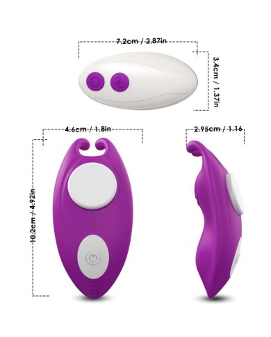 ARMONY - HONEYBEE WEARABLE PANTIES VIBRATEUR G-SPOT TÉLÉCOMMANDE VIOLET