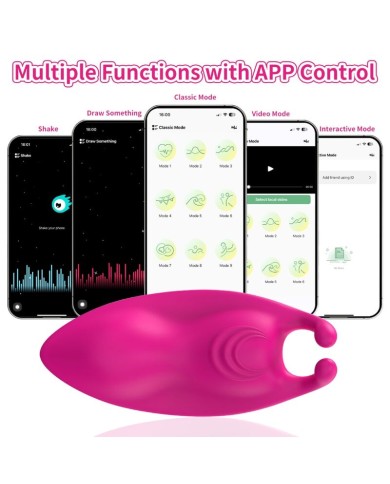 ARMONY - HONEYBEE WEARABLE PANTIES VIBRATEUR G-SPOT FUCHSIA - APPLICATION GRATUITE