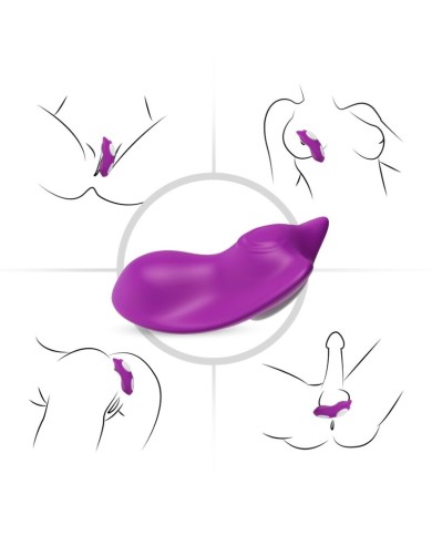 ARMONY - CULOTTE PORTABLE PAPILLON VIBRATEUR TÉLÉCOMMANDE ROSE