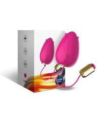 ARMONY - VIBRATEUR MANDALA EGG TÉLÉCOMMANDE G-SPOT FUCHSIA
