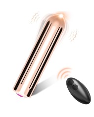 ARMONY - WARHEAD VIBRATOR BULLET TÉLÉCOMMANDE DORÉ 2 CM X 8.8 CM
