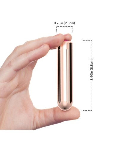 ARMONY - WARHEAD VIBRATOR BULLET TÉLÉCOMMANDE DORÉ 2 CM X 8.8 CM