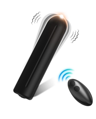 ARMONY - WARHEAD VIBRATOR BULLET TÉLÉCOMMANDE NOIR 2 CM X 8.8 CM