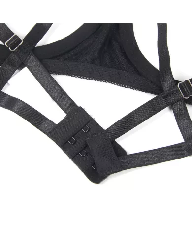 SUBBLIME - 955199 ENSEMBLE SOUTIEN-GORGE AVEC NŒUD NOIR RÉGLABLE S/M