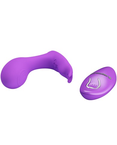 PRETTY LOVE - TÉLÉCOMMANDE À VIBRATION ET PULSATION IDABELLE VIOLET