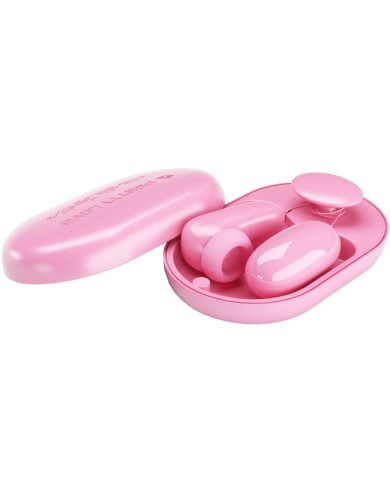 PRETTY LOVE - MAGIC BOX BALLE VIBRANTE & STIMULATEUR ROSE