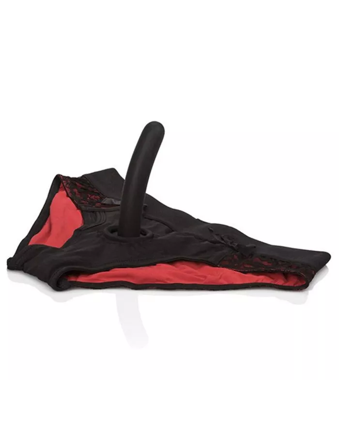 CALEXOTICS - SCANDAL ENSEMBLE CULOTTE ROUGE AVEC GODE TAILLE L/XL CALEXOTICS - SCANDAL ENSEMBLE CULOTTE ROUGE AVEC GODE TAILLE L/XL