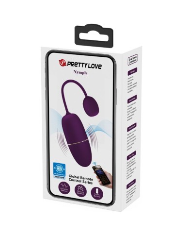 PRETTY LOVE - NYMPH OEUF VIBRANT CONTRÔLÉ PAR APPLICATION LILA