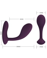 PRETTY LOVE - BAIRD APPLICATION LILA RECHARGEABLE G-SPOT 12 VIBRATIONS