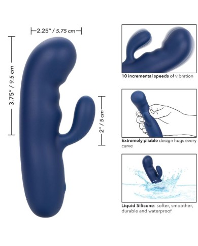 CALEXOTICS - CASHMERE DUO SOIE BLEU