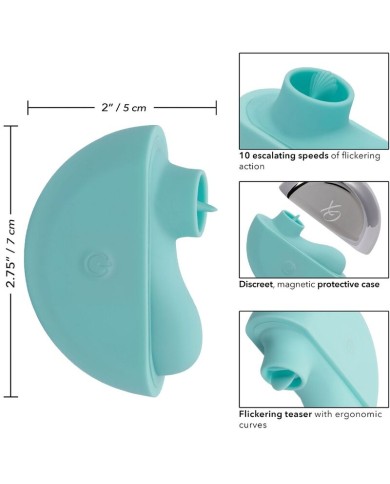 CALEXOTICS - OVATION STIMULATEUR RAVE VERT AQUA