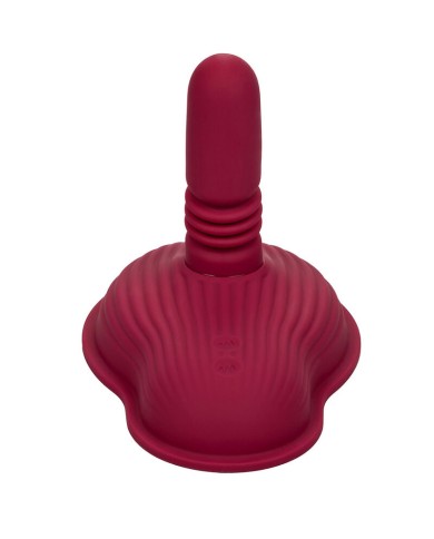 CALEXOTICS - RIDER MASSAGER DOUBLE MOTEUR TÉLÉCOMMANDE ROUGE