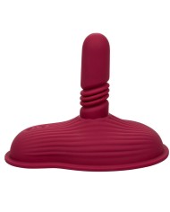 CALEXOTICS - RIDER MASSAGER DOUBLE MOTEUR TÉLÉCOMMANDE ROUGE