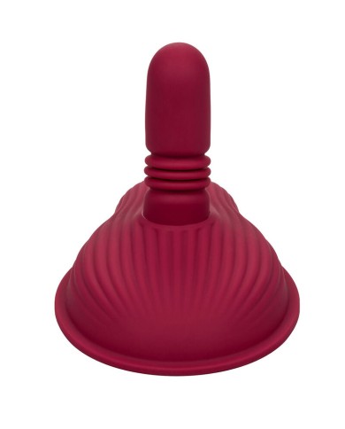CALEXOTICS - RIDER MASSAGER DOUBLE MOTEUR TÉLÉCOMMANDE ROUGE