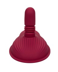 CALEXOTICS - RIDER MASSAGER DOUBLE MOTEUR TÉLÉCOMMANDE ROUGE