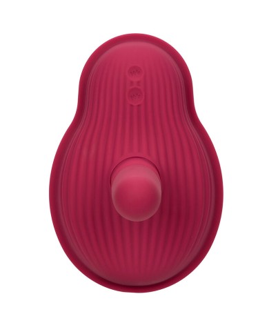 CALEXOTICS - RIDER MASSAGER DOUBLE MOTEUR TÉLÉCOMMANDE ROUGE