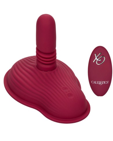 CALEXOTICS - RIDER MASSAGER DOUBLE MOTEUR TÉLÉCOMMANDE ROUGE