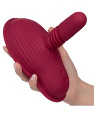 CALEXOTICS - RIDER MASSAGER DOUBLE MOTEUR TÉLÉCOMMANDE ROUGE