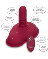 CALEXOTICS - RIDER MASSAGER DOUBLE MOTEUR TÉLÉCOMMANDE ROUGE