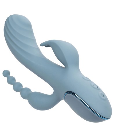 CALEXOTICS - VIBRATEUR TRIPLE ECSTASY GRIS