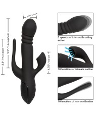 CALEXOTICS - VIBRATEUR TRIPLE EUPHORIA NOIR