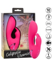 CALEXOTICS - DONC. VIBRATEUR CAL SUNSHINE RABBIT FUCHSIA PAR CALIFORNIA DREAMING