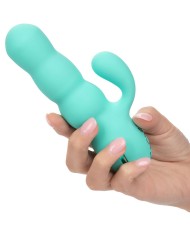 CALEXOTICS - VIBRATEUR DEL MAR DIVA RABBIR AQUA GREEN PAR CALIFORNIA DREAMING