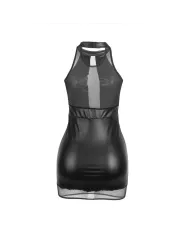 SUBBLIME - 955472 ROBE DOS NU AVEC TRANSPARENCES NOIRE S/M