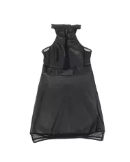 SUBBLIME - 955472 ROBE DOS NU AVEC TRANSPARENCES NOIRE S/M