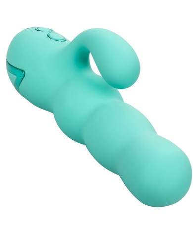 CALEXOTICS - VIBRATEUR DEL MAR DIVA RABBIR AQUA GREEN PAR CALIFORNIA DREAMING