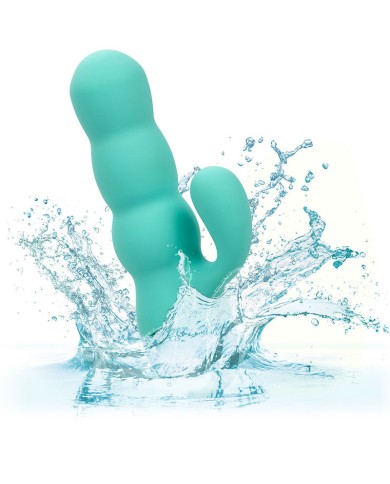 CALEXOTICS - VIBRATEUR DEL MAR DIVA RABBIR AQUA GREEN PAR CALIFORNIA DREAMING
