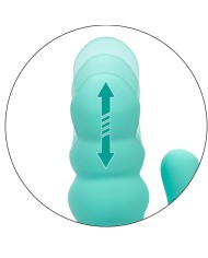 CALEXOTICS - VIBRATEUR DEL MAR DIVA RABBIR AQUA GREEN PAR CALIFORNIA DREAMING