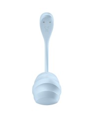 SATISFYER - APPLICATION GRATUITE STIMULATEUR DE POINT G PÉTALE LISSE BLEU CIEL