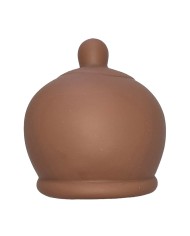 DIABLO PICANTE - JOUET ANTI-STRESS EN FORME DE SEIN MARRON