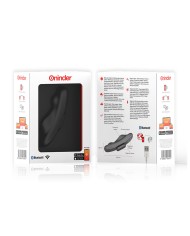ONINDER - VIBRATEUR RECHARGEABLE MANILA PANTY 9 VITESSES 9,6 CM X 2,6 CM - APPLICATION GRATUITE