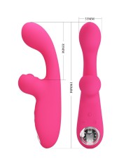 PRETTY LOVE - SKYLAR VIBRATEUR STIMULATEUR ROSE