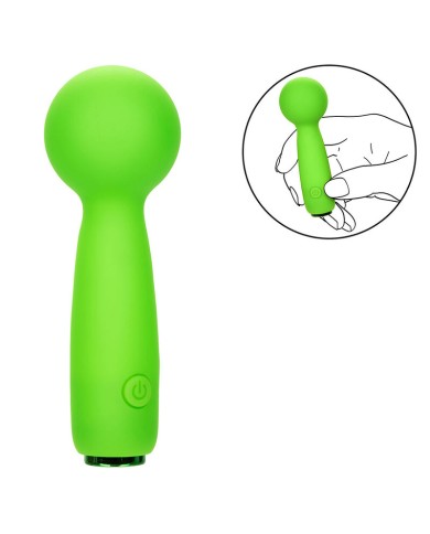 CALEXOTICS - NEON VIBES LE BUBBLY VIBE MINI MASSEUR 10 VIBRATIONS VERT