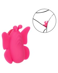CALEXOTICS - NEON VIBES FLUTTER VIBE STIMULATEUR 10 VIBRATIONS ROSE
