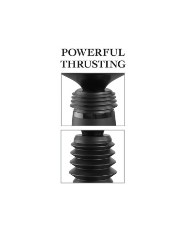 FETISH FANTASY SERIES - BODY DOCK PINCE À GODE THRUSTER AVEC 7 MODES DE POUSSÉE NOIR