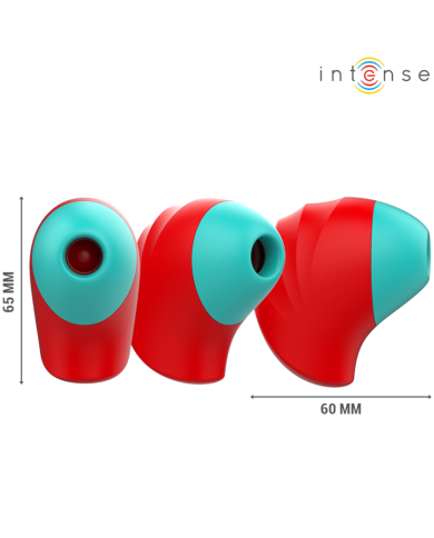 INTENSE - DONNIE STIMULATEUR CLITORIDIEN ROUGE/VERT