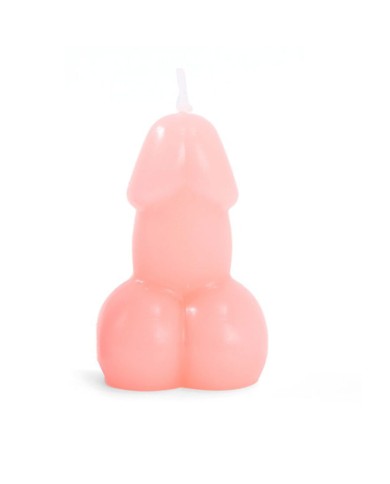 DIABLO PICANTE - BOUGIE EN FORME DE PÉNIS DE COULEUR ROSE