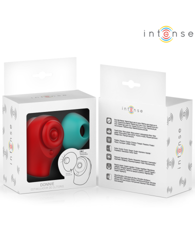 INTENSE - DONNIE STIMULATEUR CLITORIDIEN ROUGE/VERT