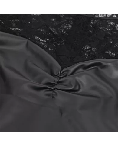 SUBBLIME - 955595 ROBE À MANCHES LONGUES AVEC DENTELLE NOIRE S/M