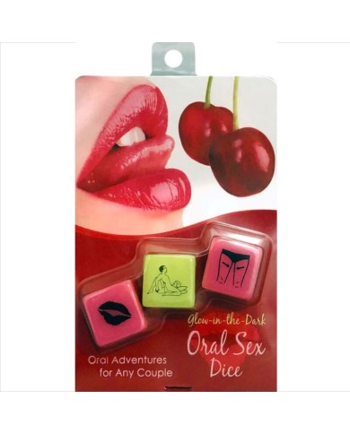 KHEPER GAMES - JEU DE DÉS DE SEXE ORAL AVEC GLOW IN THE DARK