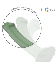 INTENSE - BECCA VIBRATEUR AVEC VENTOUSE 10 VIBRATIONS TÉLÉCOMMANDE VERTE