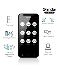 ONINDER CUTE - VIBRATEUR CLITORISÉ LOVE BUNNY G-SPOT - APPLICATION MONDIALE GRATUITE