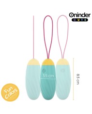 ONINDER CUTE - ŒUF VIBRANT LOVE PLEASURE - PIERRES EN SILICONE ROTATIVES - APPLICATION MONDIALE GRATUITE